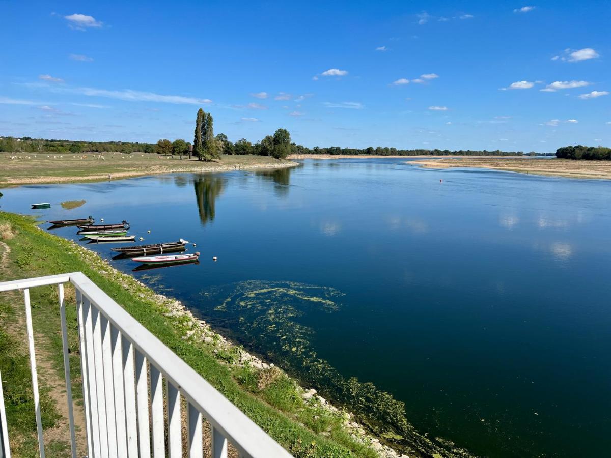 Gite Loirizon Vue Loire 4 Personnes Ingrandes  Exterior foto