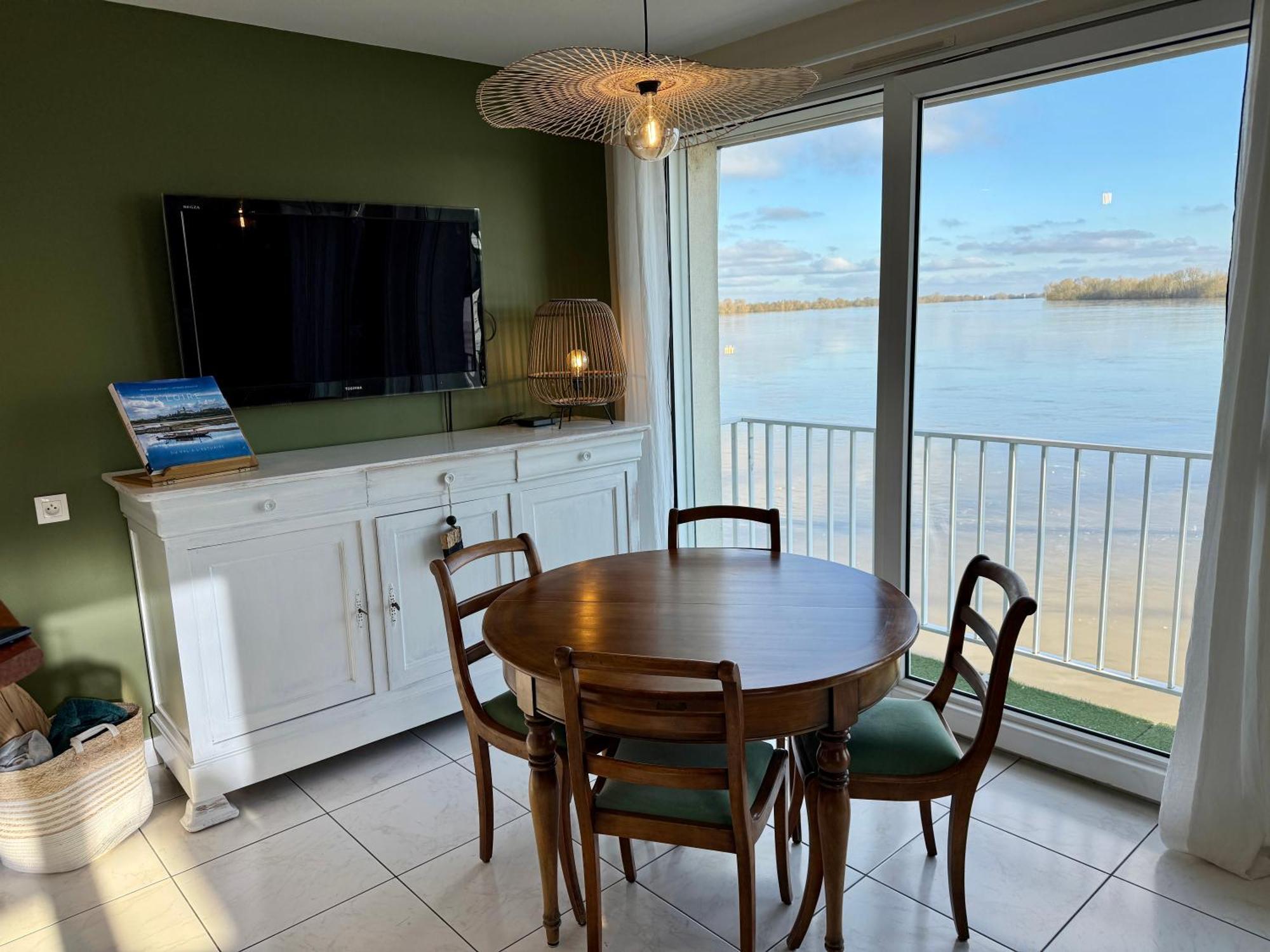 Gite Loirizon Vue Loire 4 Personnes Ingrandes  Exterior foto
